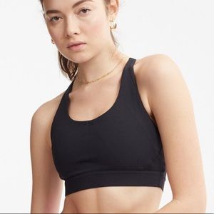 NWT All Access Black Stash Pocket Bra